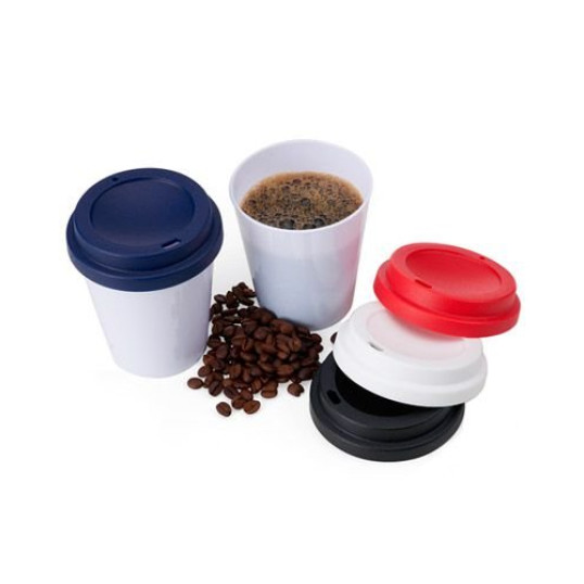 Copo Plástico para Café ou Suco 350 ml Personalizado