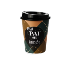 Copo Com Tampa Para Café In Mold Label 350ml Personalizado