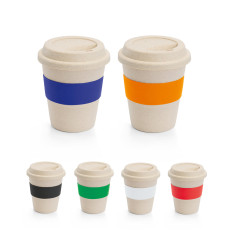 Copo de Viagem Fibra de Bambu Bucks 380 ml Personalizado