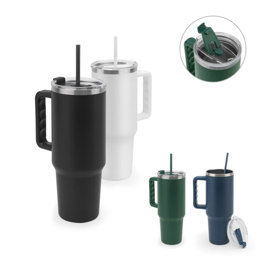 Copo De Viagem Inox Reciclado 1,3 Litros Personalizado