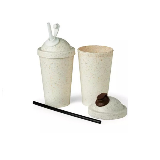 Copo Ecológico Fibra de Arroz 600 ml Personalizado