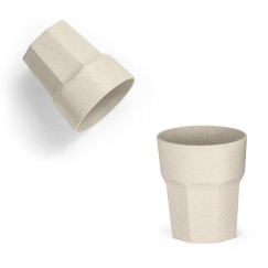 Copo Ecológico Fibra de Arroz 400 ml Personalizado