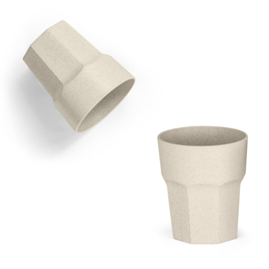 Copo Ecológico Fibra de Arroz 400 ml Personalizado