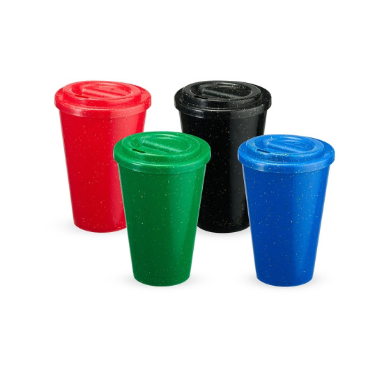 Copo fibra de madeira 450ml Personalizado