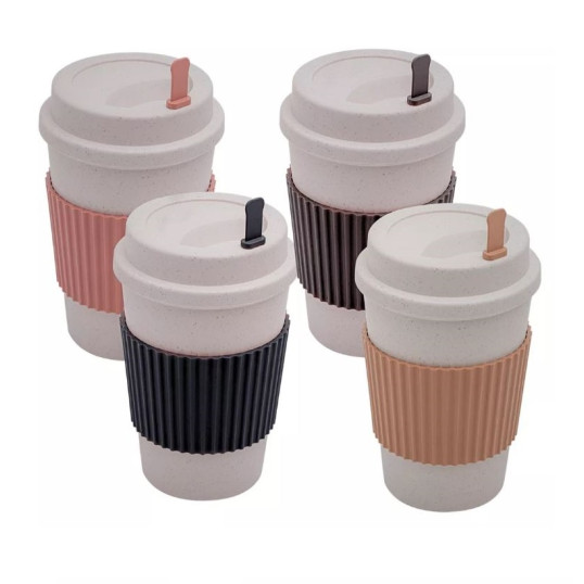 Copo Fibra de Trigo 450ml Personalizado