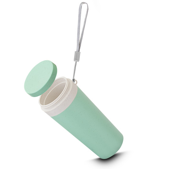 Copo Fibra de Trigo e Plástico 300ml Personalizado
