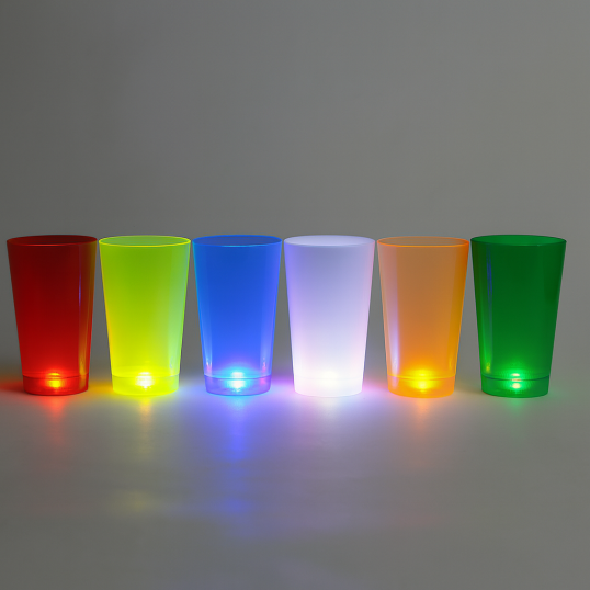 Copo Plástico Led 550 ML Personalizado