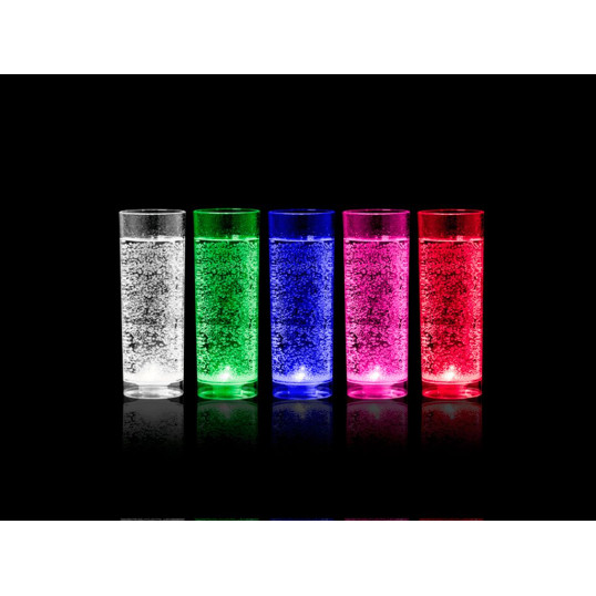 Copo Plástico Long Drink com LED 350 ml Personalizado
