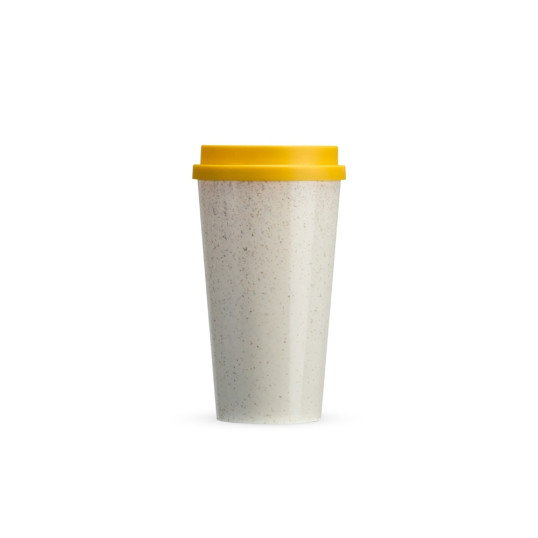 Copo Para café em Fibra de Coco e Arroz 550 ml Personalizado