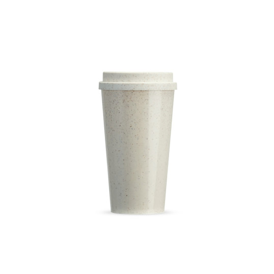 Copo Para café em Fibra de Coco e Arroz 550 ml Personalizado