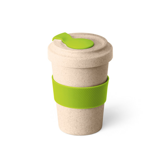 Copo Bambu para Viagem com Tampa 500 ml Personalizado