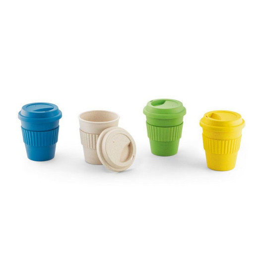 Copo para Viagem Ecológica Fibra de Bambu 380 ml Personalizado