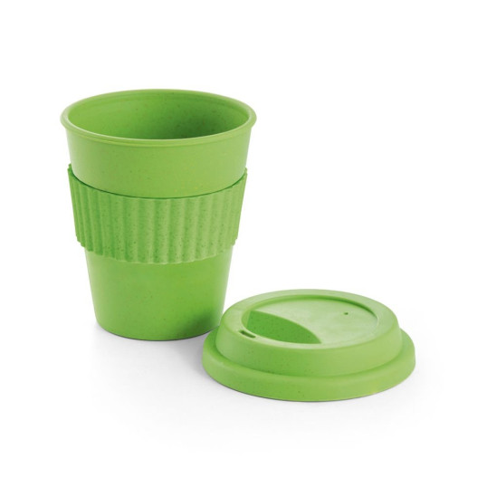 Copo para Viagem Ecológica Fibra de Bambu 380 ml Personalizado