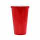 Copo Plástico com Tampa Fechada 550 ml Personalizado
