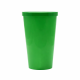 Copo Plástico com Tampa Fechada 550 ml Personalizado