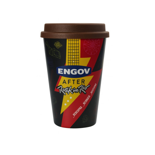 Copo Plástico com tampa Para Café In Mold Label 450 ML Personalizado