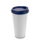 Copo Plástico Duplo 400ml Personalizado Copo Plástico Duplo 400ml Personalizado