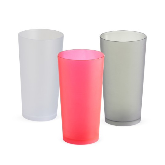 Copo Plástico Fosco 420 ml Personalizado