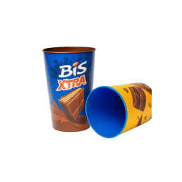 Copo Plástico In Mold Label 450 ml Personalizado