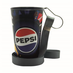 Copo Plástico in mold label Com Tirante 550 ml Personalizado