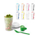 Copo Plástico para Salada 850 ml Personalizado