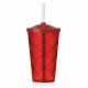 Copo Plástico Twist com Tampa 550ml Personalizado