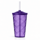 Copo Plástico Twist com Tampa 550ml Personalizado
