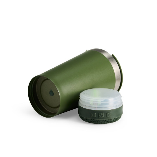 Copo Térmico Inox com Caixa de Som 400 ML Personalizado