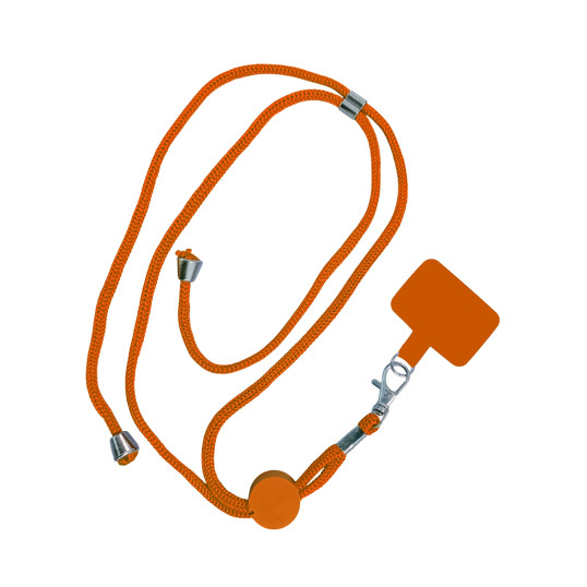 Cordão Para Celular Universal e Tag Emborrachada Crossbody Personalizado