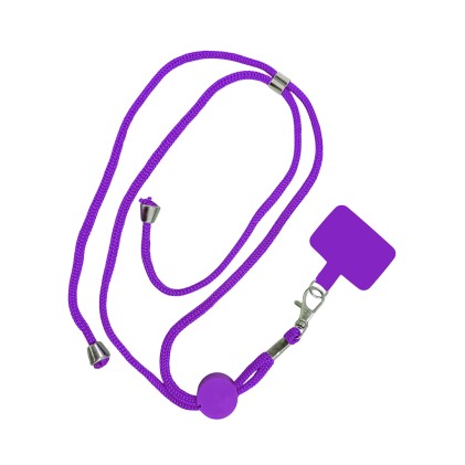 Cordão Para Celular Universal com Ponteira metal e Tag Emborrachada Crossbody Personalizado Cordão Para Celular Universal com Ponteira metal e Tag Emborrachada Crossbody Personalizado