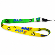Cordão para Crachá Com Porta Pen Drive 20 mm x 85 cm Personalizado