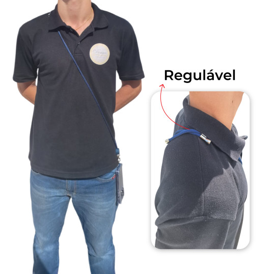 Cordão Para Celular Universal e Tag Emborrachada Crossbody Personalizado