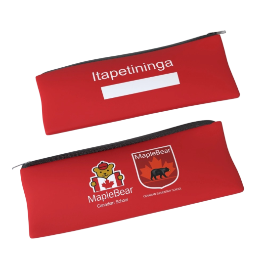 Necessaire em Neoprene Para Kit Higiene Bucal Personalizada