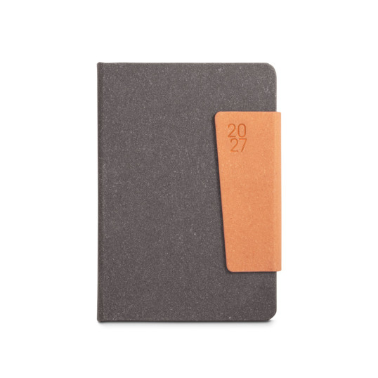 Agenda 2027 Capa em Pele Reciclada A5 Personalizada