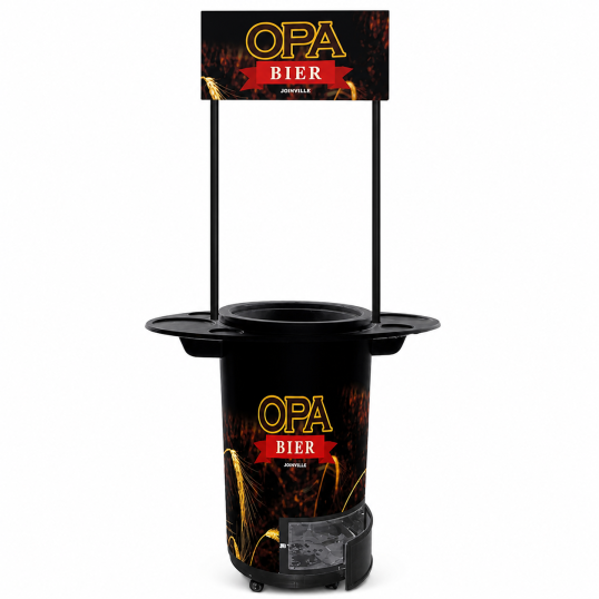 Cooler com Bandeja 75 Latas Personalizado 