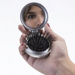 Espelho com Escova Personalizado