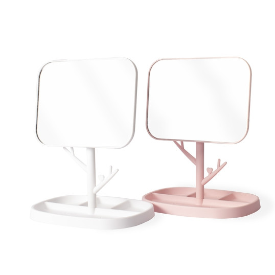 Espelho de Mesa com Base Organizadora Personalizado