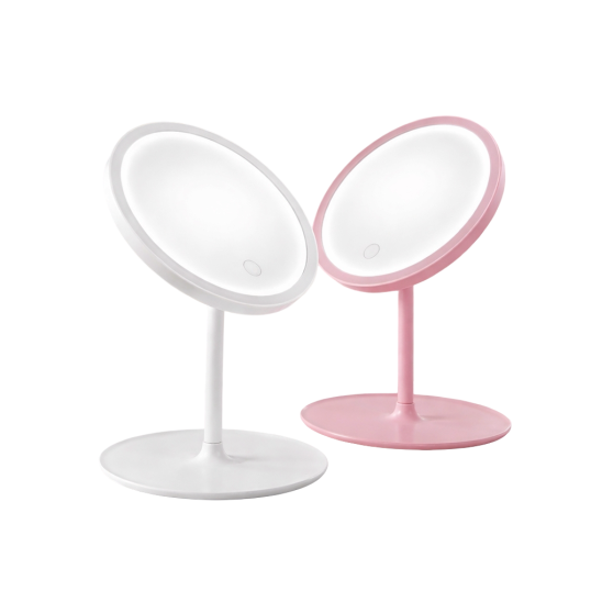 Espelho de mesa plástico com LED Personalizado