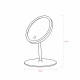 Espelho de mesa plástico com LED Personalizado