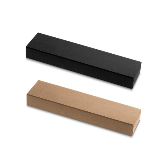 Estojo em Papel Kraft Para Caneta Personalizado