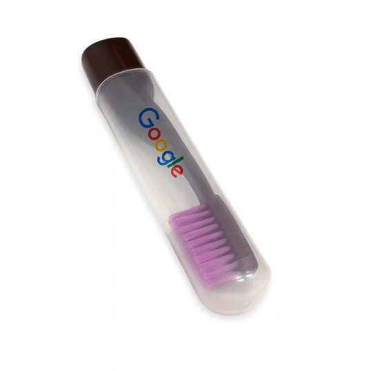 Escova de Dente Ecológica Para Viagem Fibra de açaí Personalizada