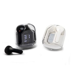 Fone de Ouvido Bluetooth com Case Carregador Personalizado