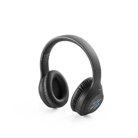 Fone de Ouvido Bluetooth Dobrável em ABS Reciclado Personalizado