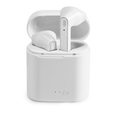 Fones de ouvido wireless em ABS com Case carregador Personalizado