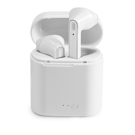 Fones de ouvido wireless em ABS com Case carregador Personalizado
