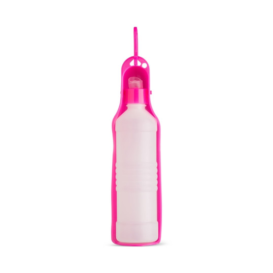 Garrafa Bebedouro Retrátil Para Pet 420ml Personalizada