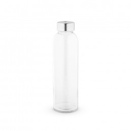 Garrafa de Vidro com Tampa Inox 500 ml Personalizado