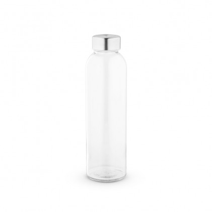 Garrafa de Vidro com Tampa Inox 500 ml Personalizado