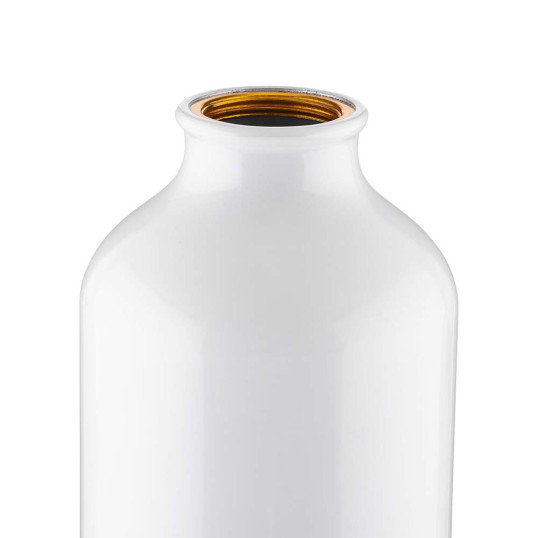 Garrafa em Alumínio Reciclado Tampa Bambu 550ml Personalizada