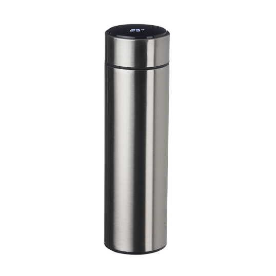 Garrafa Inox com Tampa Display LED termômetro 450 ml Personalizada